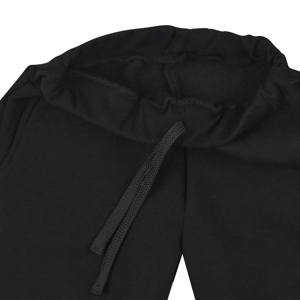 Спортивний костюм на флісі Garnamama Basic Hoodie soft принт 128 Чорний (1033195.1397872) - Pampik - 9