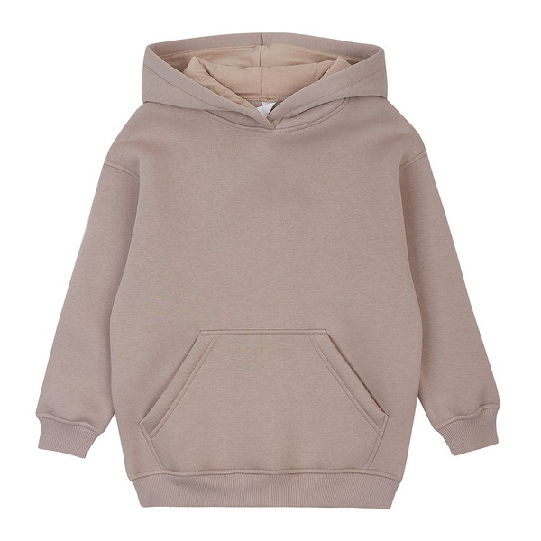 Худі на флісі Garnamama Oversize sport Big 122-128 Бежевий (1041568.1407293) - Pampik - 3