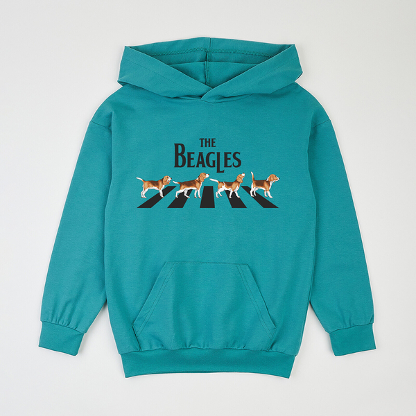 Худі Garnamama Basic Hoodie 2-х нитка 146 Зелений (1009577.1370356) - Pampik