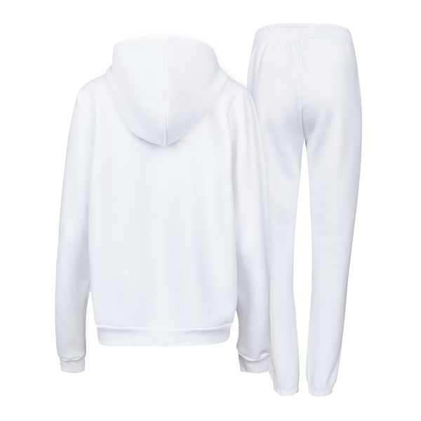 Спортивний костюм на флісі Garnamama Basic Sweatsuit Mom Jacket +Pants soft L Белый (882617.1237424) - Pampik - 8