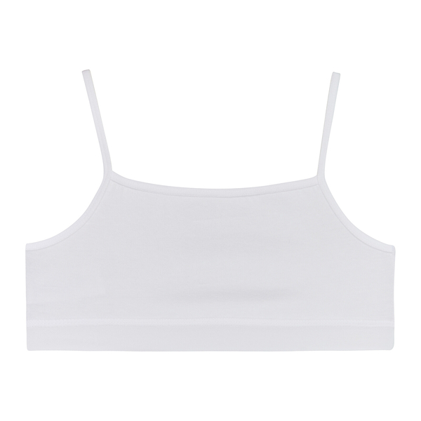 Ліф Garnamama Basic crop tops girl 122-128 Белый (831030.1190153) - Pampik - 2