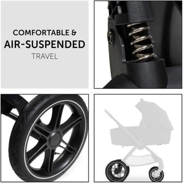 Універсальна коляска 2 в 1 Hauck Walk N Care Air Black (16547-8) - Pampik - 9