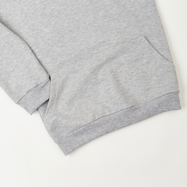 Худі Garnamama Basic Hoodie 2-х нитка 134 Сірий (821598.1140883) - Pampik - 5