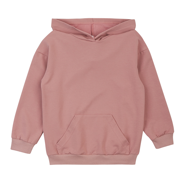 Худі Garnamama Basic Hoodie 2-х нитка 164 Розовый (1050154.11408818) - Pampik - 4