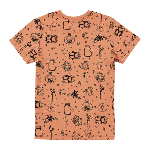 Футболка Garnamama T-shirt man's Tattoo 122-128 Чорний бежевий (868846.1183342) - Pampik - 2