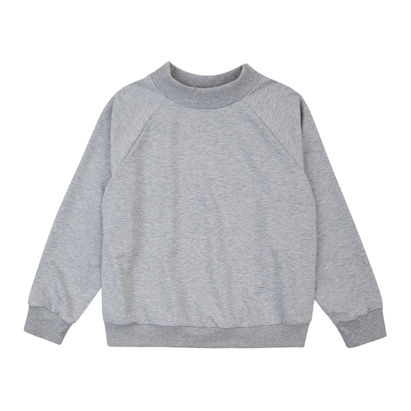 Світшот Garnamama Basic Sweatshirt 2-х нитка 116 Сірий (963173.1321112) - Pampik