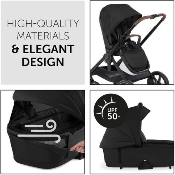 Універсальна коляска 2 в 1 Hauck Walk N Care Air Black (16547-8) - Pampik - 11