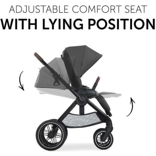 Універсальна коляска 2 в 1 Hauck Walk N Care Air Dark Grey (16548-5) - Pampik - 3