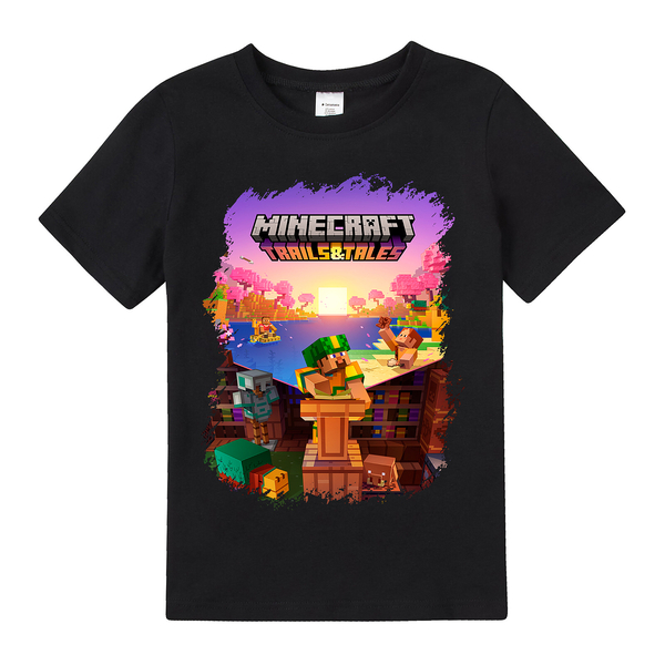 Футболка Garnamama Ukraine t-shirt MINECRAFT 2025 110-116 Чорний (1056292.1421333) - Pampik