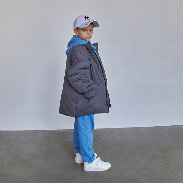 Куртка Garnamama Spring 2025 эмми 134 Серый (1052328.1418022) - Pampik - 4