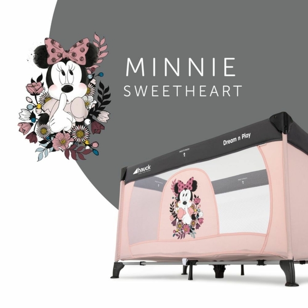 Дитяче ліжечко-манеж Hauck Dream N Play Minnie Sweetheart (60136-5) - Pampik - 11