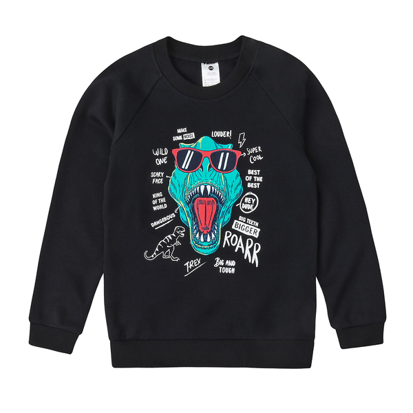 Реглан Garnamama Sleeves малюнок 122 Чорний (834561.1193039) - Pampik - 3