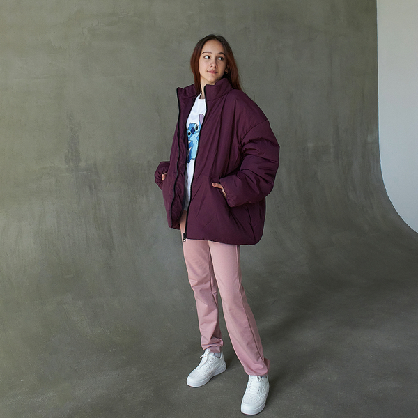 Куртка Garnamama Spring 2025 еммі 122 Бордовий (1052296.1418024) - Pampik