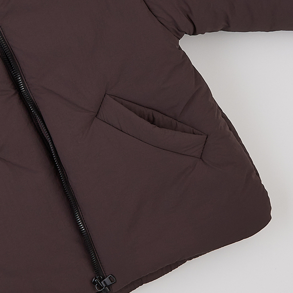 Куртка Garnamama Жатка КРЕШ з капюшоном 158 Коричневий (1059732.1421782) - Pampik - 5