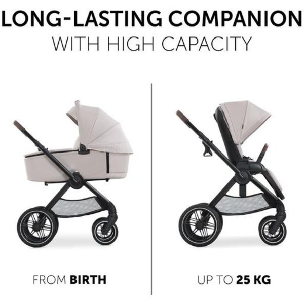 Универсальная коляска 2 в 1 Hauck Walk N Care Beige (16546-1) - Pampik - 2