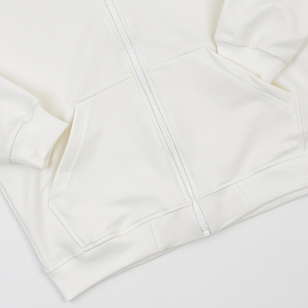 Спортивна кофта Garnamama худи велике на блискавці 146-152 Молоко (1049354.1416196) - Pampik - 5