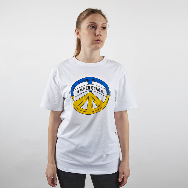 Футболка Garnamama Ukraine t-shirt дружин M Білий (868199.1225074) - Pampik - 4
