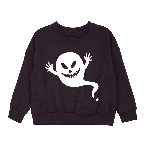Світшот Garnamama Halloween sweatshirt 2-х нитка boy 122 Чорний (955289.1313335) - Pampik - 3