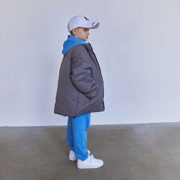 Куртка Garnamama Spring 2025 эмми 134 Серый (1052328.1418022) - Pampik - 2