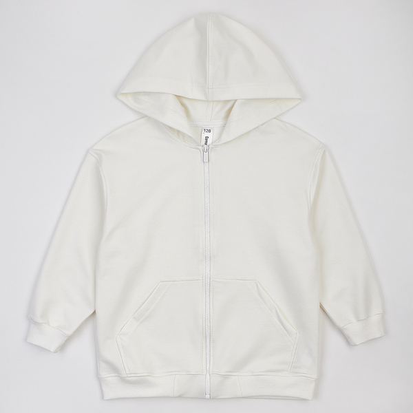 Спортивна кофта Garnamama худи большое на молнии 134-140 Молоко (1049353.1416196) - Pampik - 3