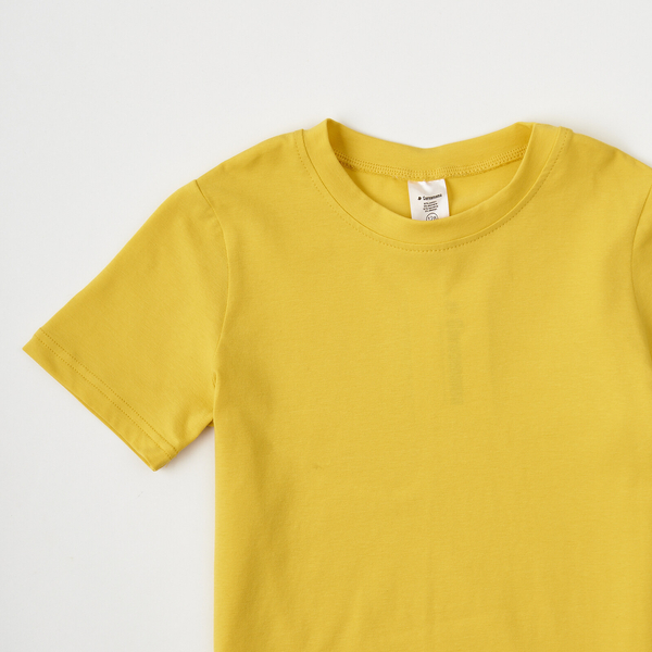 Футболка Garnamama Basic t-shirt new, р.146-152, жовтий (871850.798826) - Pampik - 7