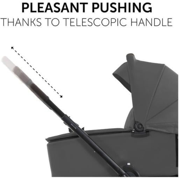 Універсальна коляска 2 в 1 Hauck Walk N Care Air Dark Grey (16548-5) - Pampik - 2