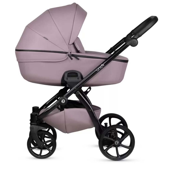 Універсальна коляска 2 в 1 Tutis UNO 5+ Leather collection Mauve - Pampik - 2