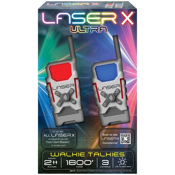 Набір іграшкових рацій Laser X Ultra для двох гравців (87557) - Pampik - 2