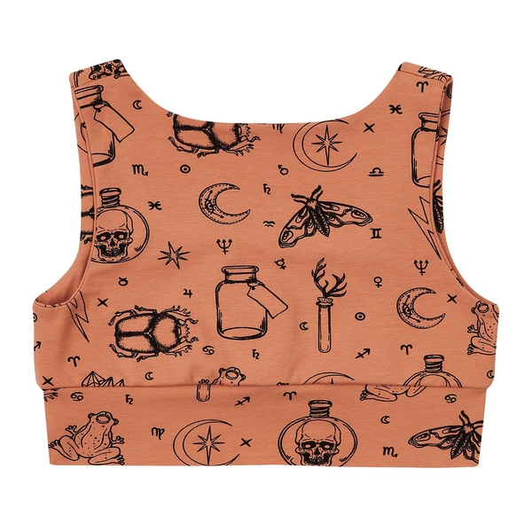 Кроп-топ Garnamama Summer 2024 crop top 170-176 Бежевый Черный (825678.1183293) - Pampik - 5