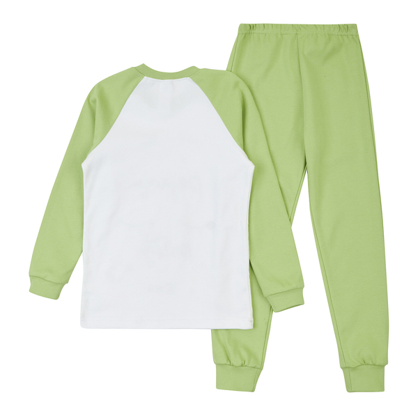 Піжама, що світиться Garnamama Neon PG 158 Белый Зеленый (961915.5084172) - Pampik - 3