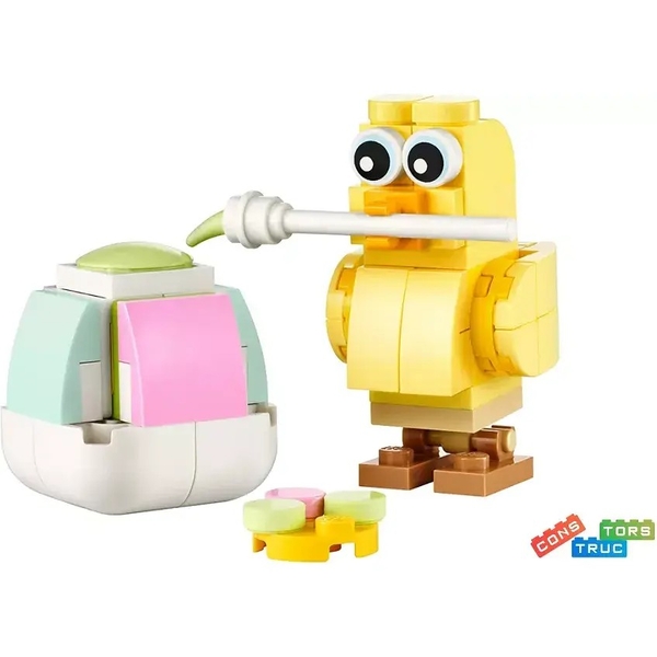 Конструктор LEGO Creator Пасхальные развлечения по раскрашиванию писанок, 65 деталей (30690) - Pampik - 2