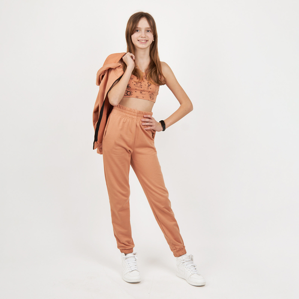 Кроп-топ Garnamama Summer 2024 crop top 146-152 Чорний бежевий (825674.1183293) - Pampik - 3