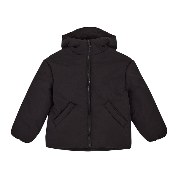 Куртка Garnamama Жатка КРЕШ з капюшоном 134 Чорний (1059733.1421781) - Pampik