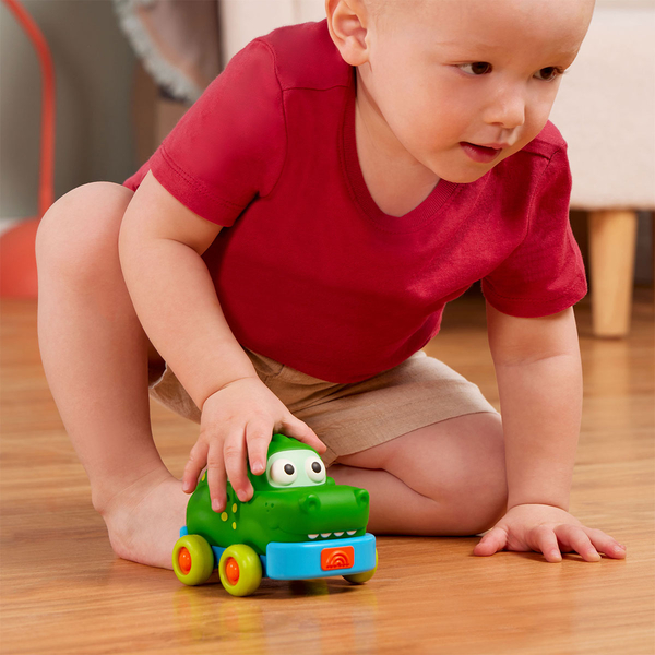 Игровой набор инерционных машинок Battat Lite Автопарк сафари (BT1835Z) - Pampik - 6