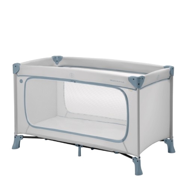 Детская кроватка-манеж Hauck Dream N Play Plus Dusty Blue (60098-6) - Pampik