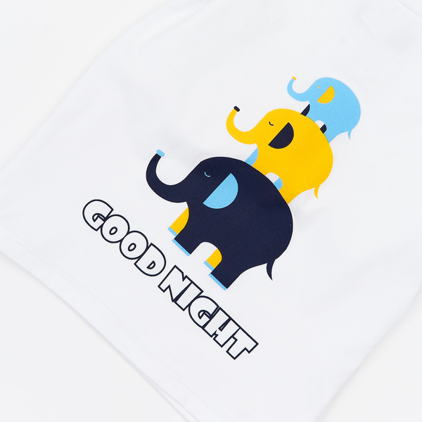 Піжама, що світиться Garnamama Neon PG Summer 86 Білий Блакитний (789977.9877319) - Pampik - 5