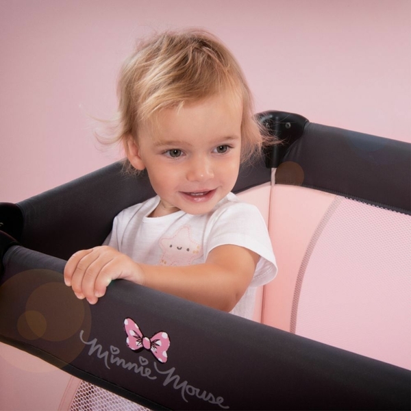 Дитяче ліжечко-манеж Hauck Dream N Play Minnie Sweetheart (60136-5) - Pampik - 10