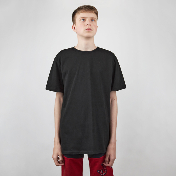 Футболка Garnamama Basic t-shirt чоловік L чоловік Чорний (737861.1055271) - Pampik - 4