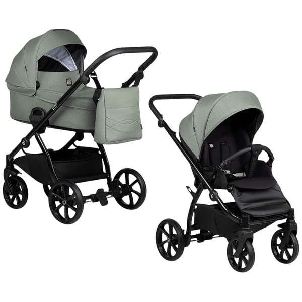 Универсальная коляска 2 в 1 Tutis LEO+ Sage - Pampik