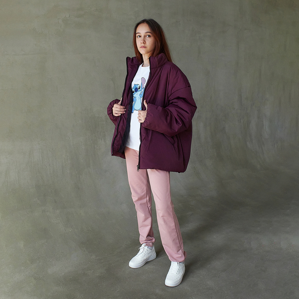 Куртка Garnamama Spring 2025 еммі 176 Бордовий (1053721.1418024) - Pampik - 2