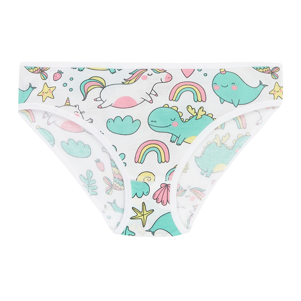 Труси Garnamama Unicorn 2.0 Briefs 158-164 Белый (776687.1119033) - Pampik