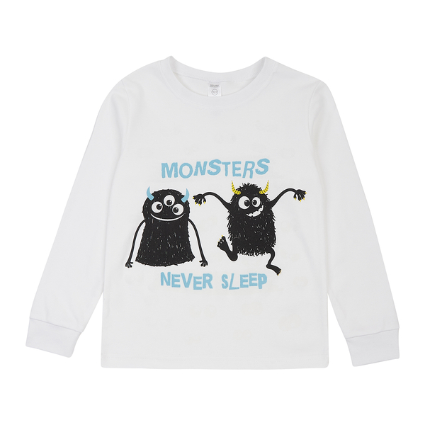 Лонгслів Garnamama Neon LS 128 Белый (1025134.1333669) - Pampik