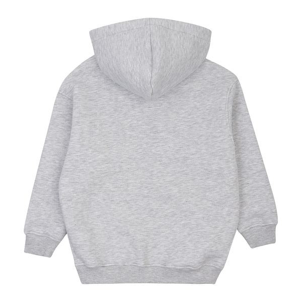 Спортивна кофта Garnamama Oversize sport zip на молнии с капюшоном 134-140 Серый (1043387.1408202) - Pampik - 5