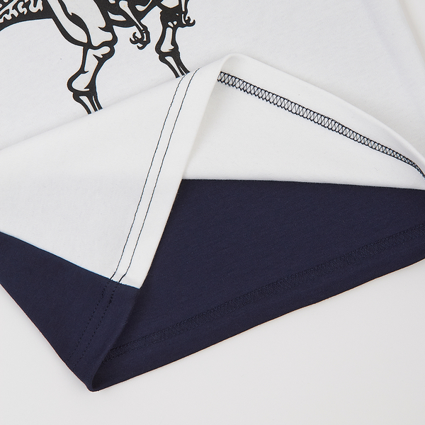 Лонгслів Garnamama Neon LS 134 Білий Синій (1027990.13336615) - Pampik - 4