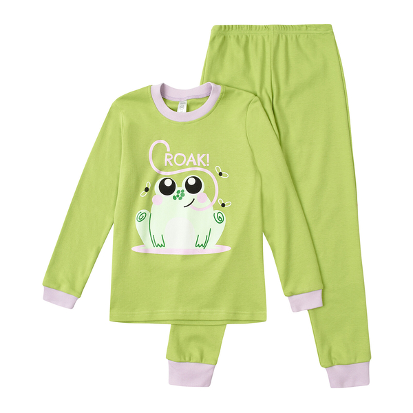 Піжама, що світиться Garnamama Neon PG 122 Зелений (952434.5084166) - Pampik