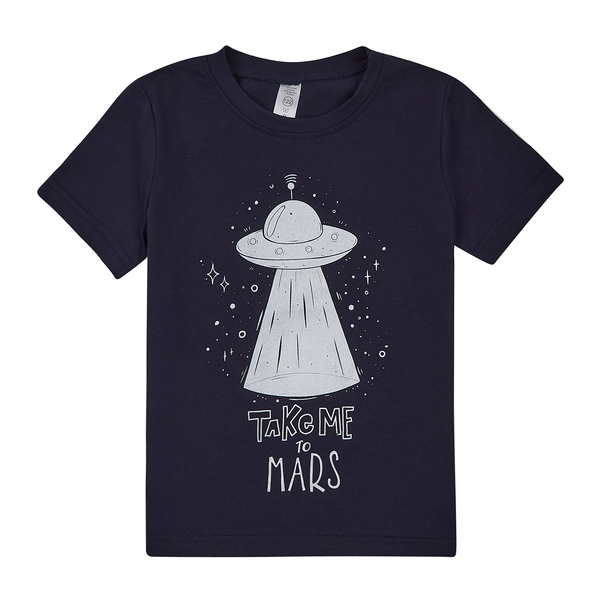 Футболка Garnamama Neon t-shirt, р.98, синий (1038803.13339312) - Pampik