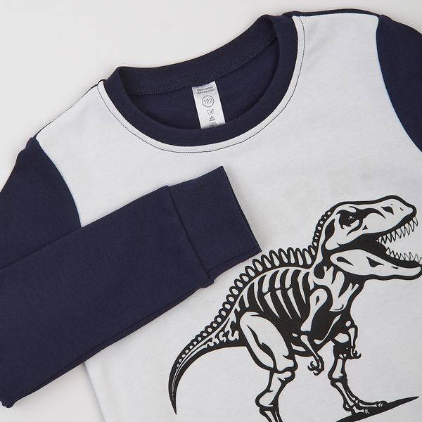 Лонгслів Garnamama Neon LS 134 Білий Синій (1027990.13336615) - Pampik - 3