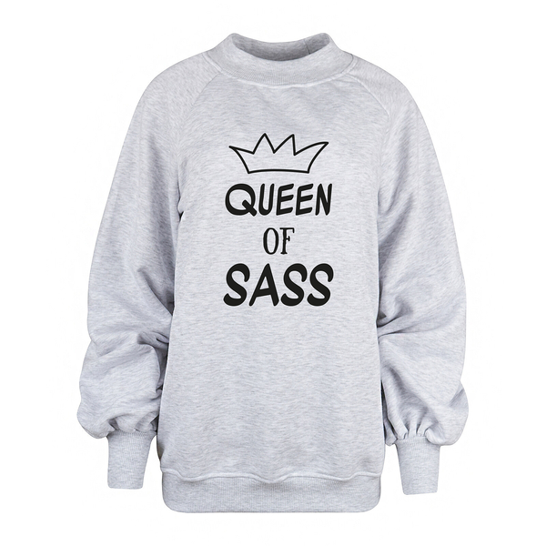 Світшот Garnamama Sweatshirt woman з написом M Сірий (1032302.1397387) - Pampik