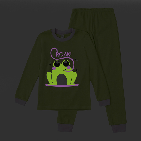 Піжама, що світиться Garnamama Neon PG 122 Зелений (952434.5084166) - Pampik - 4