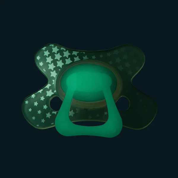 Пустушка силіконова Difrax Natural Night, симетрична, 12+ міс. (GL804) - Pampik - 7